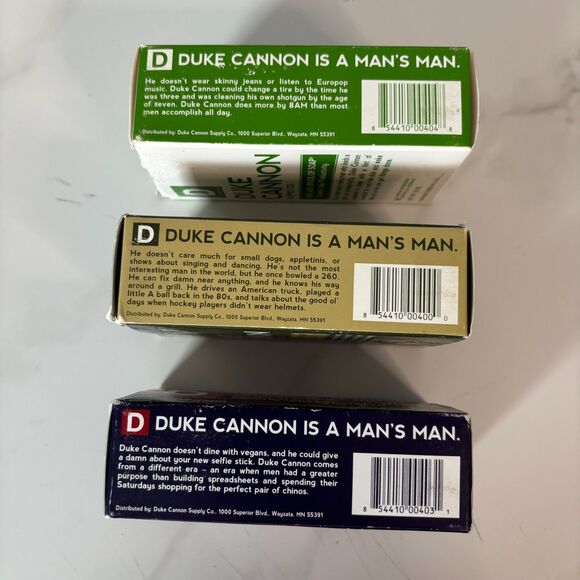 3x Duke Cannon Big Ass Bar Soap Smells Like Victory Productivity Naval Supremacy - Picture 3 of 4